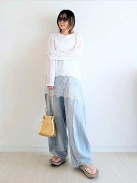 𝕪𝕦𝕚さん（レディース・155cm）の夏コーディネート