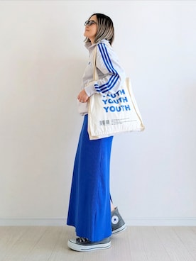 「FREAK'S STORE（フリークスストア）のアイテム」を使った、𝕪𝕦𝕚さん（レディース・155cm）の春コーディネート