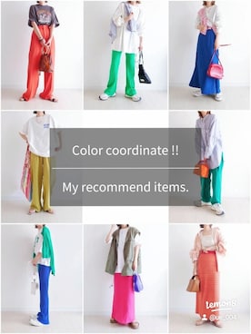 𝕪𝕦𝕚さん(レディース・155cm)の春コーディネート