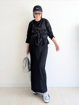 𝕪𝕦𝕚さん（骨格ウェーブ・レディース・155cm）の秋コーディネート