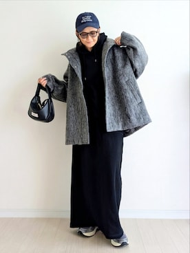 「アイテム（ジャケット/アウター）」を使った、𝕪𝕦𝕚さん（レディース・155cm）の秋コーディネート