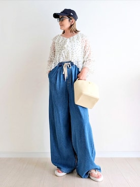 𝕪𝕦𝕚さん(レディース・155cm)の夏コーディネート