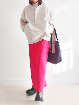 𝕪𝕦𝕚さん（レディース・155cm）の冬コーディネート