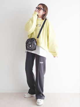 𝕪𝕦𝕚さん（レディース・155cm）の春コーディネート