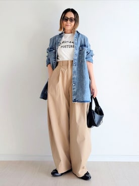 𝕪𝕦𝕚さん（レディース・155cm）の春コーディネート