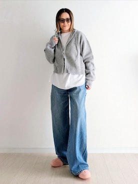 𝕪𝕦𝕚さん（レディース・155cm）の冬コーディネート