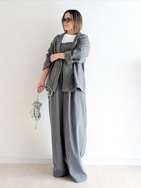 「CORNERS（コーナーズ）のアイテム」を使った、𝕪𝕦𝕚さん（レディース・155cm）の冬コーディネート