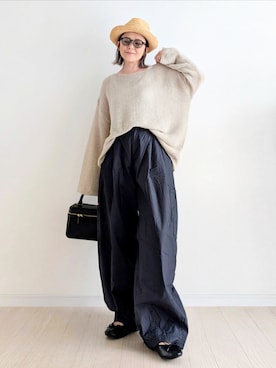 「ベージュ」｜𝕪𝕦𝕚さん（レディース・155cm）の春コーディネート