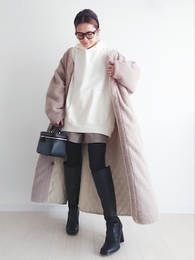 「rectangle（レクタングル）のアイテム（ジャケット/アウター）」を使った、𝕪𝕦𝕚さん（レディース・155cm）の秋コーディネート
