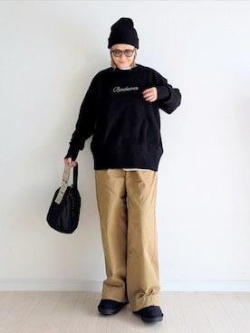 𝕪𝕦𝕚さん（レディース・155cm）の冬コーディネート
