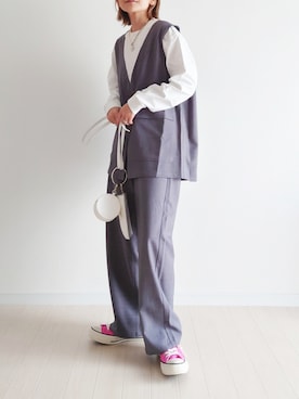 「kutir」｜𝕪𝕦𝕚さん（レディース・155cm）の春コーディネート