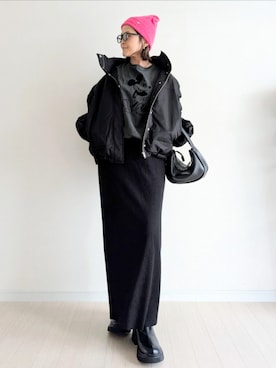 「アイテム（バッグ）」を使った、𝕪𝕦𝕚さん（レディース・155cm・40代）の秋コーディネート