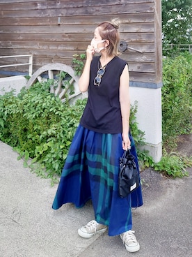 𝕪𝕦𝕚さん(レディース・155cm)の夏コーディネート