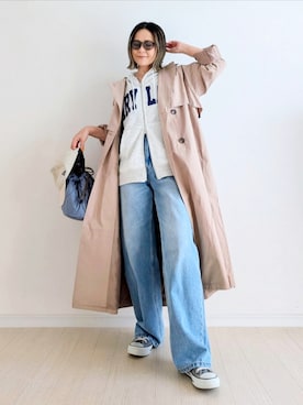 𝕪𝕦𝕚さん（レディース・155cm）の春コーディネート