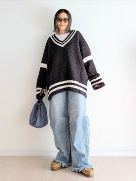 𝕪𝕦𝕚さん（レディース・155cm）の冬コーディネート