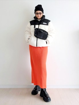 「アイテム（バッグ）」を使った、𝕪𝕦𝕚さん（レディース・155cm・40代）の冬コーディネート