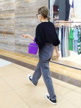 「CONVERSE（コンバース）のCONVERSE コンバース ジャック パーセル / JACK PURCEL（スニーカー）」を使った、𝕪𝕦𝕚さん（レディース・155cm）の秋コーディネート