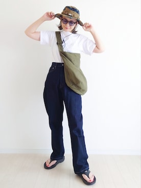 「birthdayroom」｜𝕪𝕦𝕚さん（レディース・155cm）の夏コーディネート