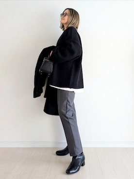 𝕪𝕦𝕚さん（レディース・155cm）の冬コーディネート