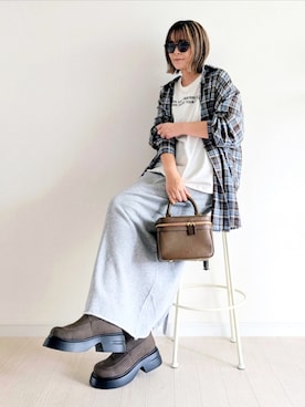 𝕪𝕦𝕚さん（レディース・155cm）の秋コーディネート