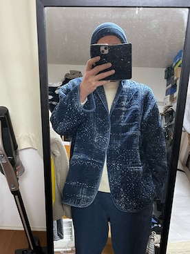 Porter Classicのテーラードジャケットを使った人気ファッション 