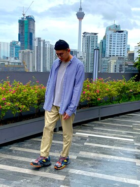 Chan CheeHongさん（メンズ・180cm）の冬コーディネート