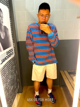 Chan CheeHongさん(メンズ・180cm)の春コーディネート