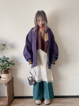 saraさん(レディース・156cm)の冬コーディネート