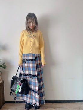 「TOGA(トーガ)のアイテム」を使った、saraさん(レディース・156cm)の冬コーディネート