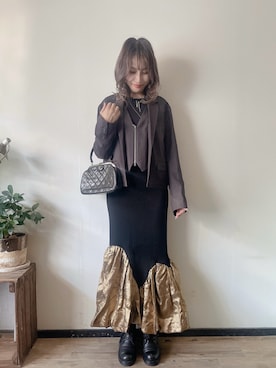 「JOURNAL STANDARD（ジャーナルスタンダード）のアイテム」を使った、saraさん（レディース・156cm）の秋コーディネート