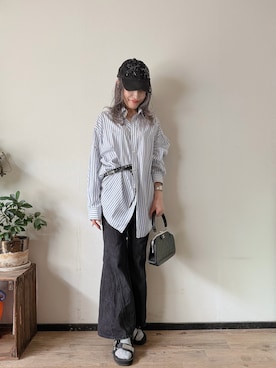 「PAGEBOY（ページボーイ）のアイテム」を使った、saraさん（レディース・156cm）の秋コーディネート