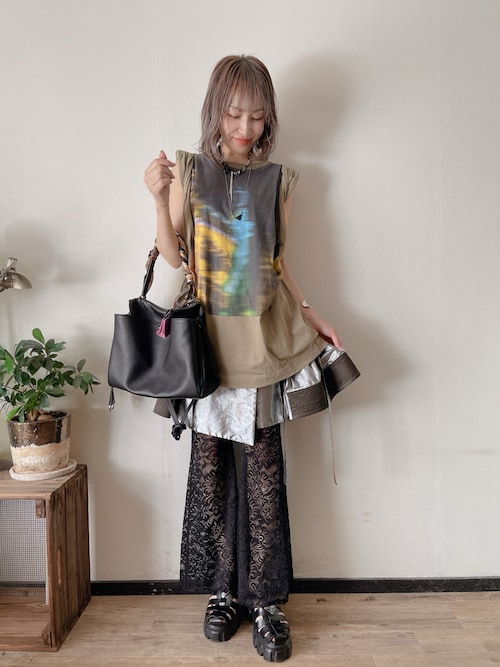 未使用☆クローラ 花柄パンツ 未使用☆クローラ 花柄パンツ（楽天市場】花柄 ワイドパンツ