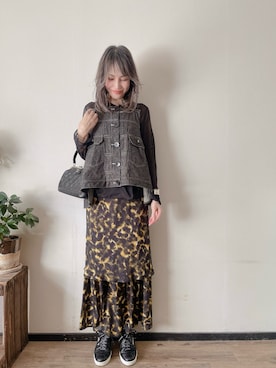 「CHANEL（シャネル）のアイテム（バッグ）」を使った、saraさん（レディース・156cm）の春コーディネート