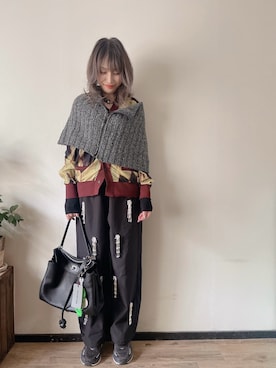 saraさん（レディース・156cm）の冬コーディネート