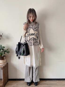 saraさん(レディース・156cm)の冬コーディネート