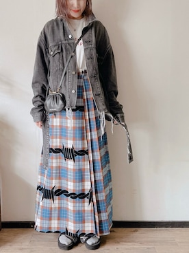 「くつした」｜saraさん（レディース・156cm）の春コーディネート
