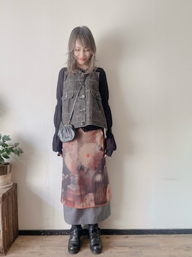 saraさん（レディース・156cm）の春コーディネート