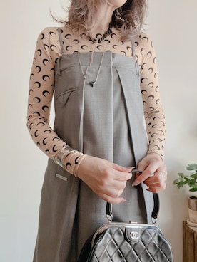 「loni（ロニ）のアイテム」を使った、saraさん（レディース・156cm）の春コーディネート