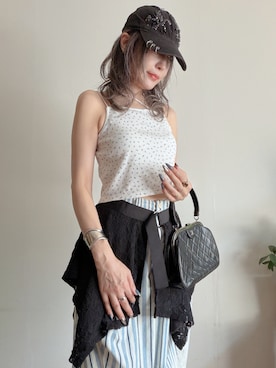 saraさん（レディース・156cm）の夏コーディネート