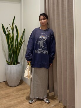 土屋莉央さん（レディース・151cm）の秋コーディネート