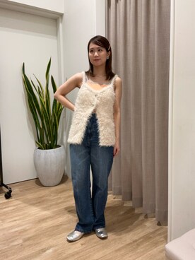 土屋莉央さん（レディース・151cm）の秋コーディネート