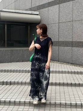 土屋莉央さん（レディース・151cm）の夏コーディネート