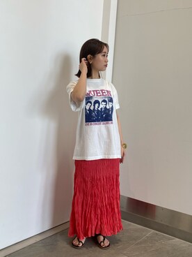 土屋莉央さん（レディース・151cm）の夏コーディネート