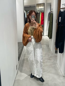 土屋莉央さん(レディース・151cm)の夏コーディネート