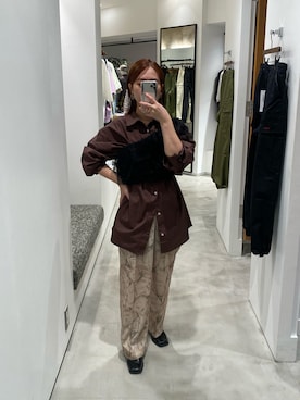 「アイテム（その他トップス）」を使った、土屋莉央さん（レディース・151cm・20代）の夏コーディネート