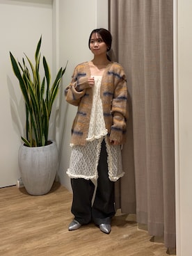 土屋莉央さん（レディース・151cm）の秋コーディネート