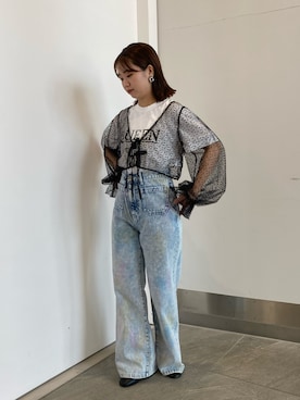 土屋莉央さん（レディース・151cm）の夏コーディネート