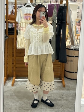 土屋莉央さん(レディース・151cm)の春コーディネート