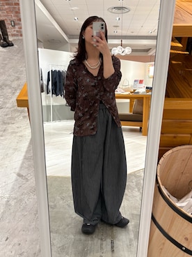 「チャオパニック」｜土屋莉央さん（レディース・151cm）の秋コーディネート