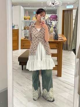 土屋莉央さん（レディース・151cm）の夏コーディネート